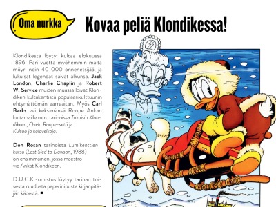 Kovaa peliä Klondikessa