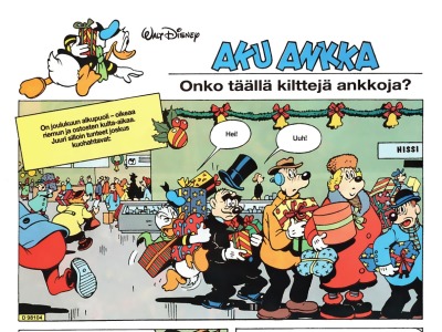 Onko täällä kilttejä ankkoja?