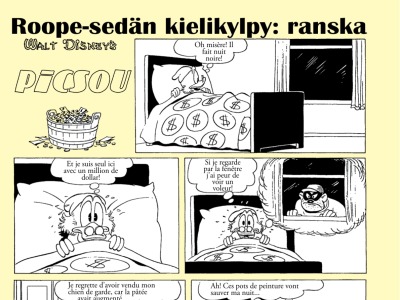 Roope-sedän kielikylpy: ranska