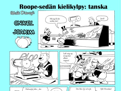 Roope-sedän kielikylpy: tanska