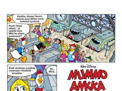 Eksyksissä junassa