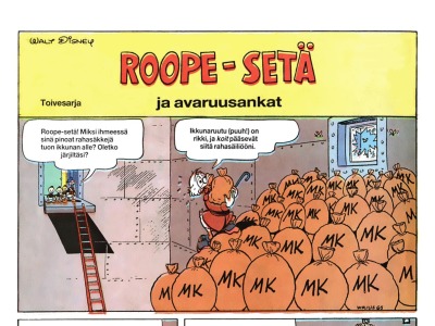 Roope-setä ja avaruusankat