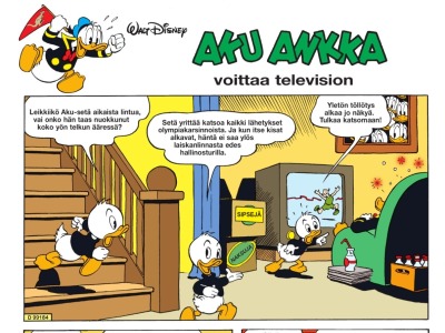 Aku Ankka voittaa television