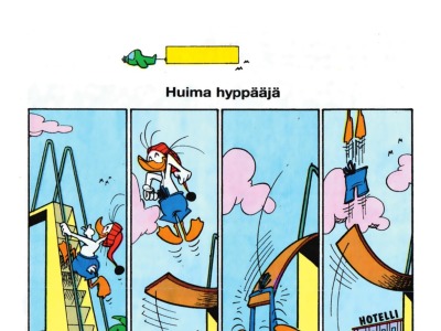 Huima hyppääjä