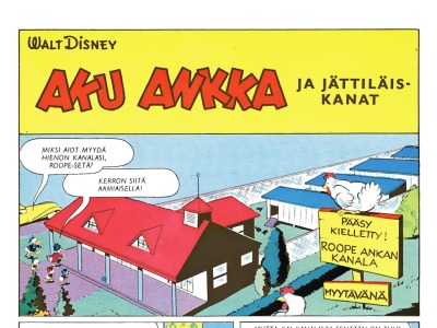 Aku Ankka ja jättiläiskanat