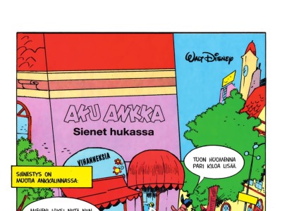 Sienet hukassa