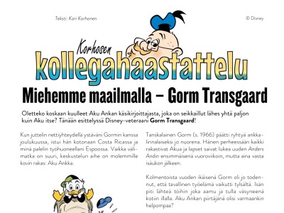 Miehemme maailmalla – Gorm Transgaard