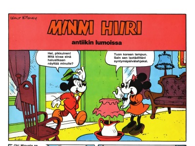 Minni Hiiri antiikin lumoissa