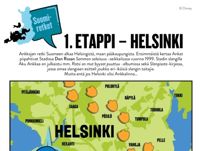 1. etappi – Helsinki