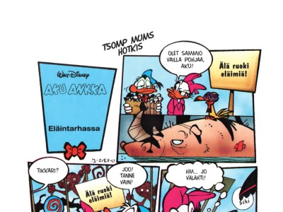 Eläintarhassa