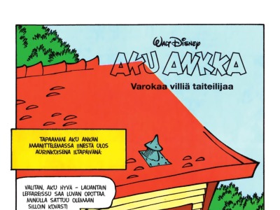 Varokaa villiä taiteilijaa