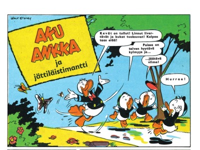 Aku Ankka ja jättiläistimantti