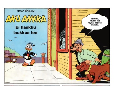 Ei haukku laukkua tee