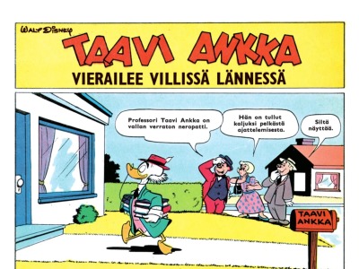 Taavi Ankka vierailee villissä lännessä