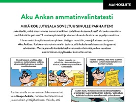 Aku Ankan ammatinvalintatesti image