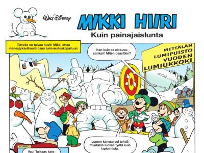 Kuin painajaislunta