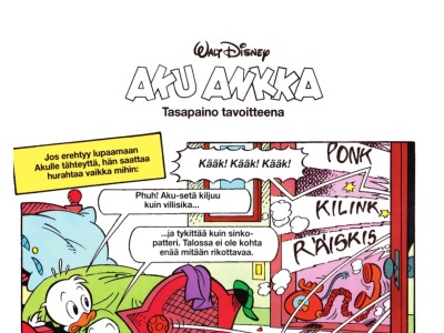 Tasapaino tavoitteena