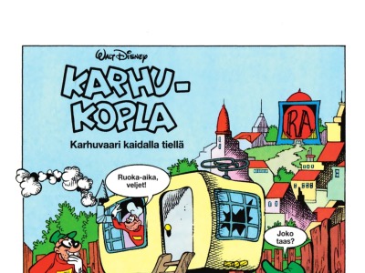 Karhuvaari kaidalla tiellä