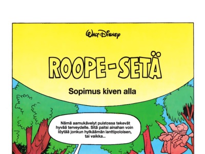 Sopimus kiven alla