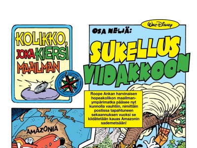 Kolikko, joka kiersi maailman, Osa 4: Sukellus viidakkoon