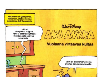 Vuolaana virtaavaa kultaa