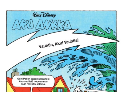 Vauhtia, Aku! Vauhtia!