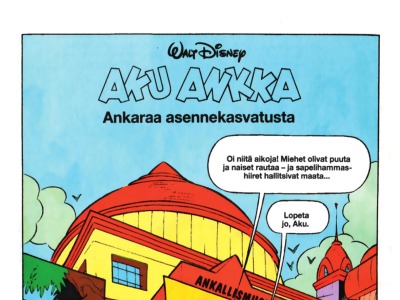 Ankaraa asennekasvatusta
