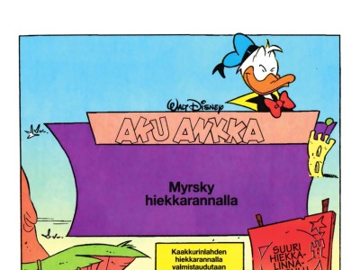 Myrsky hiekkarannalla