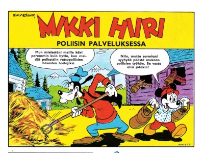 Mikki Hiiri poliisin palveluksessa