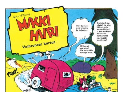 Vaihtuneet kartat