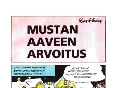 27887 Mustan aaveen arvoitus