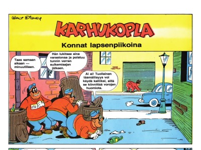 Konnat lapsenpiikoina