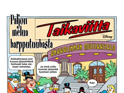 Paljon melua harpputuubasta