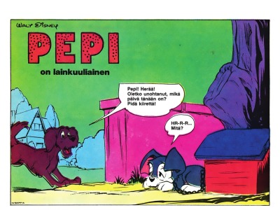 Pepi on lainkuuliainen