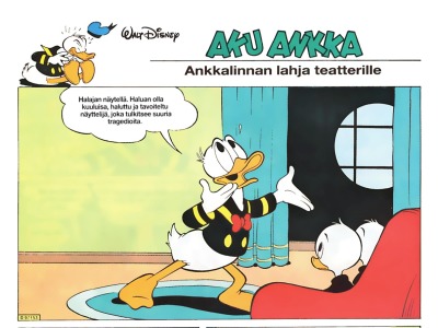 Ankkalinnan lahja teatterille