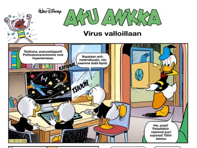 Virus valloillaan