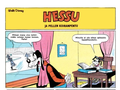 Hessu ja Pellen koiranpentu