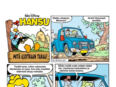 38056 Mitä ajoitkaan takaa?