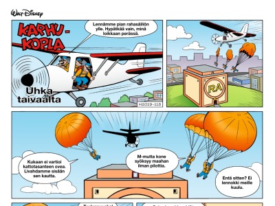 Uhka taivaalta