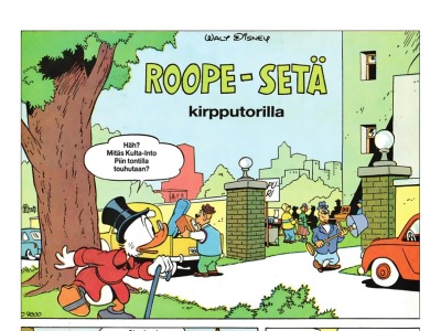 Roope-setä kirpputorilla