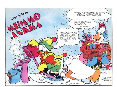 8133 Mummo Ankka filmitähtenä