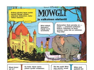 Mowgli ja valkoinen elefantti