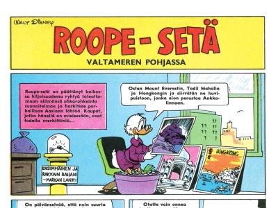 Roope-setä valtameren pohjassa