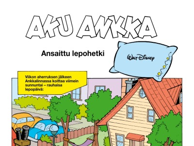 Ansaittu lepohetki