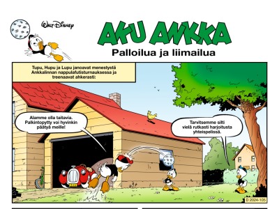 Palloilua ja liimailua