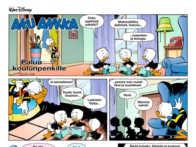 Paluu koulunpenkille