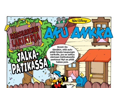 Reissumiehen lakikirja: Jalkapatikassa