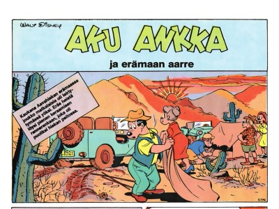 Aku Ankka ja erämaan aarre