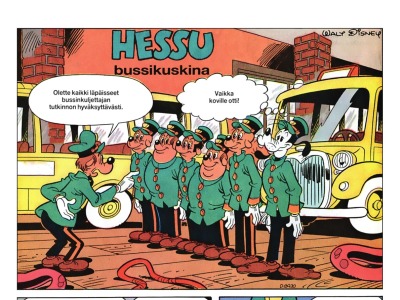 Hessu bussikuskina