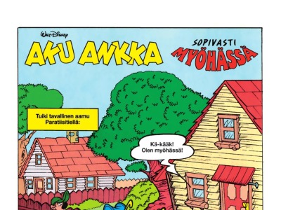 Sopivasti myöhässä